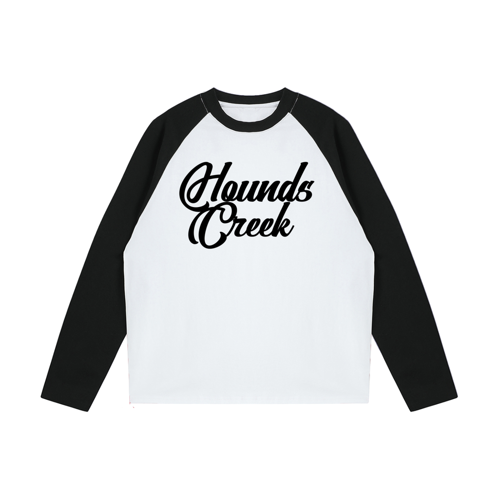 Color-Blocked Raglan Long-Sleeve T-Shirt