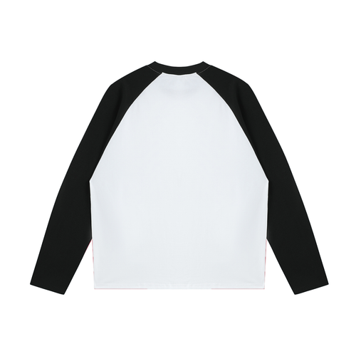 Color-Blocked Raglan Long-Sleeve T-Shirt